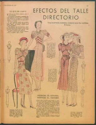 Primero el genero, después el vestido