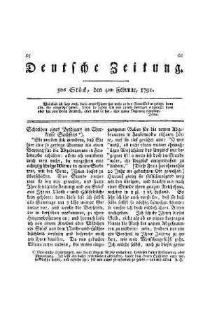Schreiben eines Predigers im Churkreise Sachsens