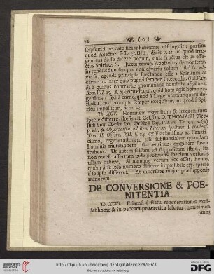 De conversione & poenitentia