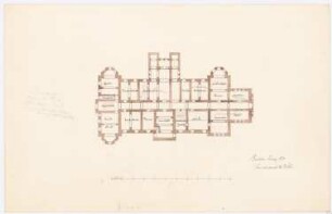 Herrenhaus, Hebron-Damnitz: Grundriss KG