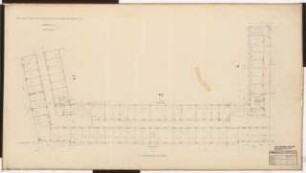 Reichsluftfahrtministerium, Berlin: Teilgrundriss V1/L1/A 1:100 (5. OG)