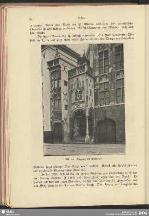 Eingang zur Bibliothek