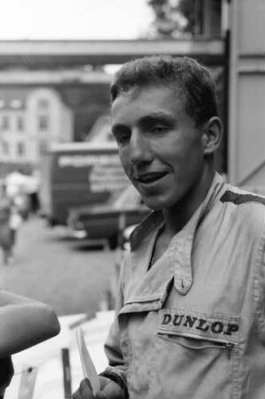 Bohrer: Schauinslandrennen; Portrait; Rolf Stommelen, Köln; Porsche