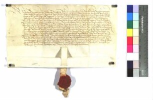 Friedrich, Bischof von Augsburg, belehnt den Burggraf Stoffel von Burgau mit drei Höfen zu Burtenbach gelegen.