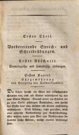 Teut oder theoretisch-praktisches Lehrbuch der gesammten deutschen Sprachwissenschaft, 2. Vorschule der Sprach- und Redekunst