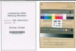 Entnazifizierung Christel Schroer , geb. 05.11.1922 (Kindergartenleiterin)