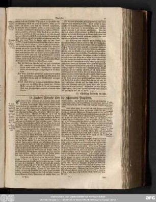 D. Lutheri Vorrede über die gesammten Propheten.