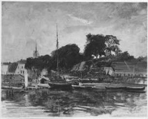 Am Hafen von Rostock