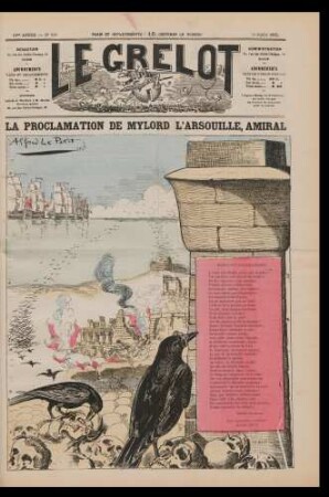 La proclamationde mylord L'Arsouille, amiral