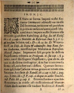 Dissertatio Juris Publici De Augustissimi Imperatoris Reservatis