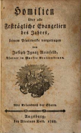 Homilien über alle Festtägliche Evangelien des Jahres