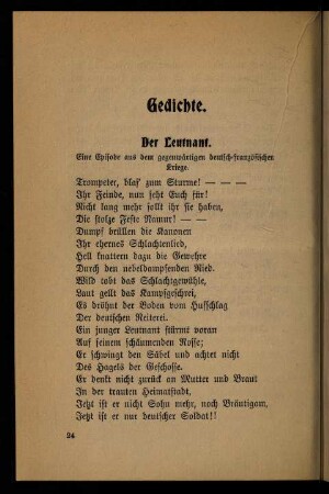 24-26, Der Leutnant