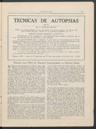 Triunfa una Obra de Nuestro Corresponsal en Buenos Aires
