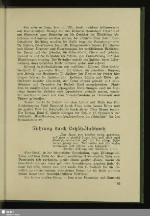 Führung durch Oetzsch-Raschwitz