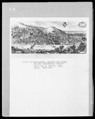 Ansicht von Heidelberg