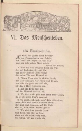VI. Das Menschenleben