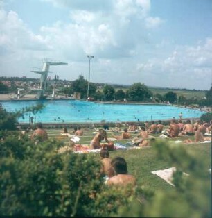 Schweinfurt. Altes Städtisches Freibad "Sommerbad"