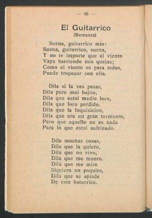 El guitarrico : (Romanza)