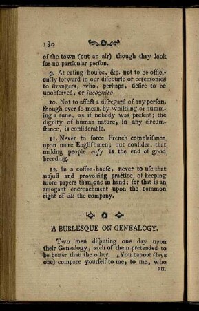 A Burlesque On Genealogy