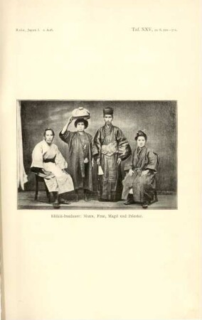 Riukiu-Insulaner: Mann, Frau, Magd und Priester