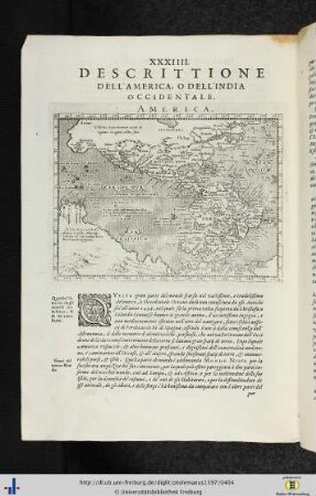 Descrittione dell’ America, o dell’ India occidentale.