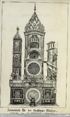 Astronomische Uhr des Straßburger Münsters