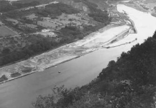 Bau Hafenbecken Traben/Mosel