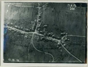 Foto der Ortschaft Ville-en-Woëvre (Luftbild)