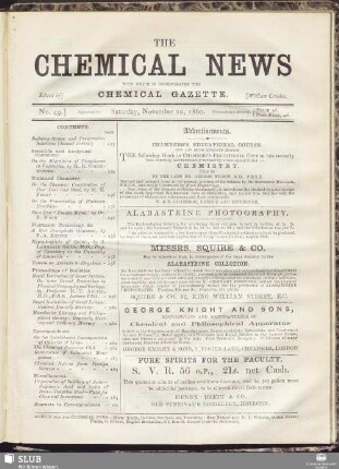 No. 49. November 10, 1860