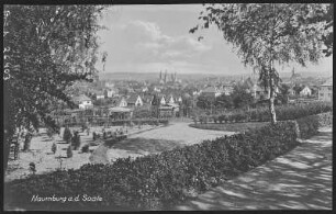 Naumburg. Blick auf Naumburg