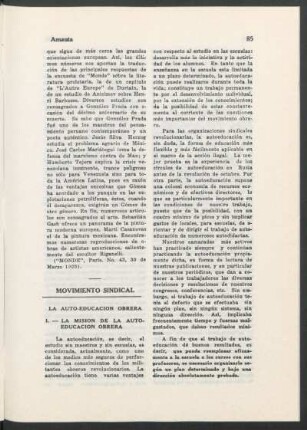 Movimiento sindical