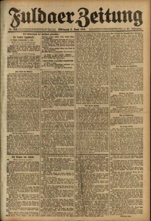 Ausgabe vom Mittwoch, den 05. Juni 1918.