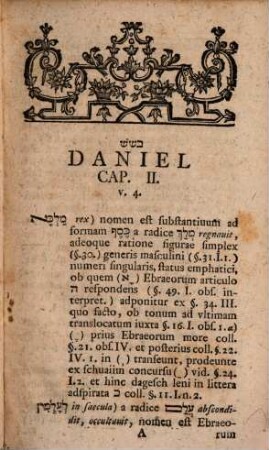 Chaldaismus Danielis prophetae