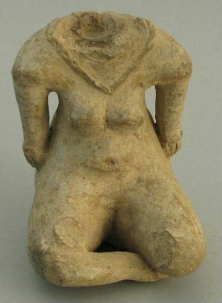 Figurine en argile (fragment)