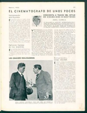 El cine de unos pocos