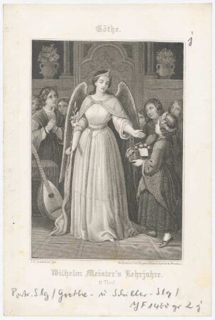 Göthe, Wilhelm Meisters Lehrjahre, II. Theil : [Illustration