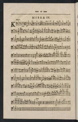 26-32, Missa IV.