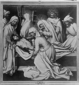Die graue Passion — Grablegung Christi