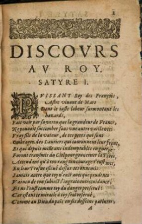 Les satyres du Sieur Regnier