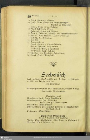 Seebenisch