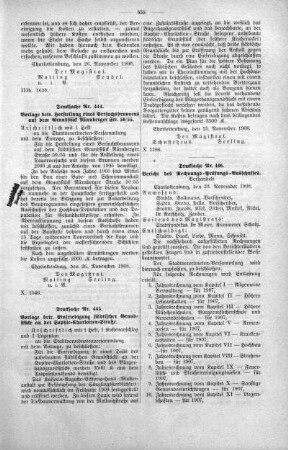 No. 21 (439-459) (443,444,445,446), 02. Dezember 1908