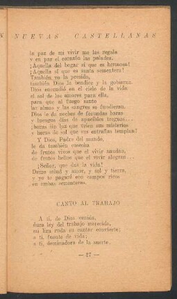 Canto al trabajo
