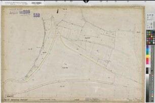 Grafschaft (Schmallenberg), Umlegung Grafschaft, Bl.20 Zuteilungskarte Flur 23