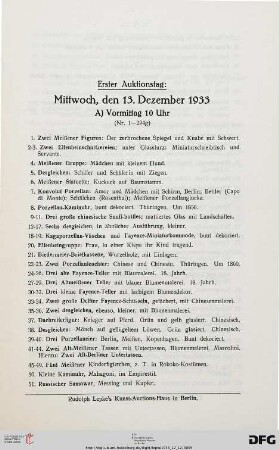 Mittwoch, den 13. Dezember 1933 (Nr. 1-539)