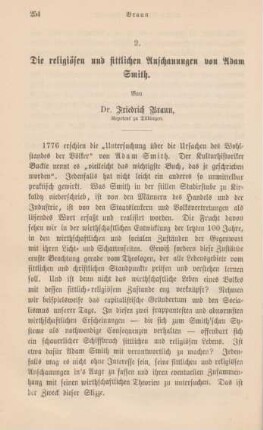 254-299 Die religiösen und sittlichen Anschauungen von Adam Smith