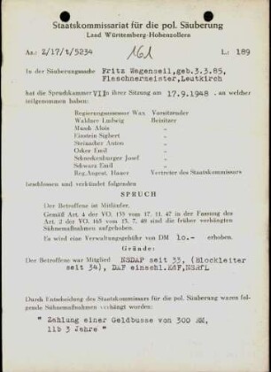 Wagenseil, Fritz