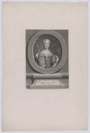 Bildnis der Marie-Therese d`Espagne