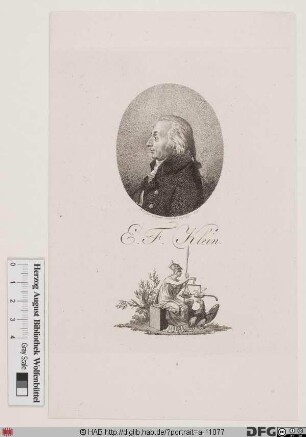 Bildnis Ernst Ferdinand Klein