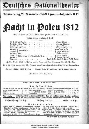 Nacht in Polen 1812