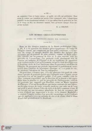 3: Les momies gréco-égyptiennes : ornées de portraits peints sur Panneaux